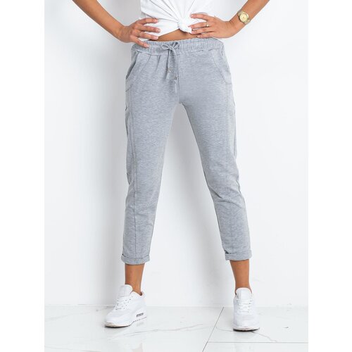 BASIC Feel Good Sweatpants-RV-DR-3589.09X-gray Cene
