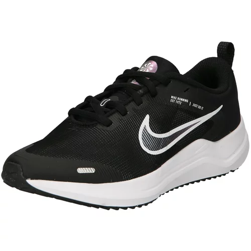 Nike Športni čevelj 'Downshifter 12' siva / lila / črna / bela