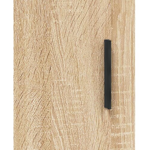  Visoka komoda hrasta sonome 69,5x34x180cm od konstruiranog drva Slike