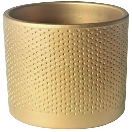  Okrugla tegla za biljke (Zlatna, Keramika, Mat, Ø x V: 15 x 14 cm)