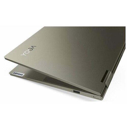 Lenovo Yoga 7 14ITL5 i5-1135G7/14FHD Touch/16GB/512GB/IntelHD/FPR/BacklitSRB/Win10H/Dark Moss 82BH009YYA laptop Slike