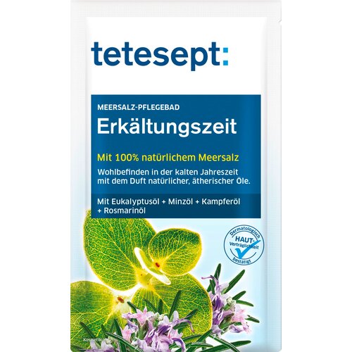TETESEPT Morska sol za kupanje za vrijeme prehlade - 80 g Cene