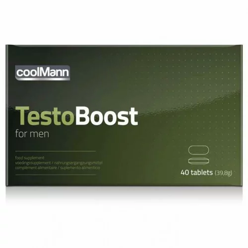 Coolmann Erekcijske tablete TestoBoost, 40 kom