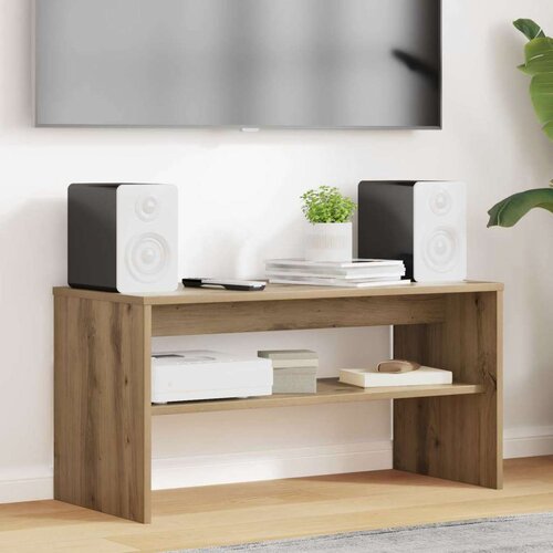 TV omarica Umetni hrast 80 x 35 x 40 cm Konstruiran les, (5000137192) Cene