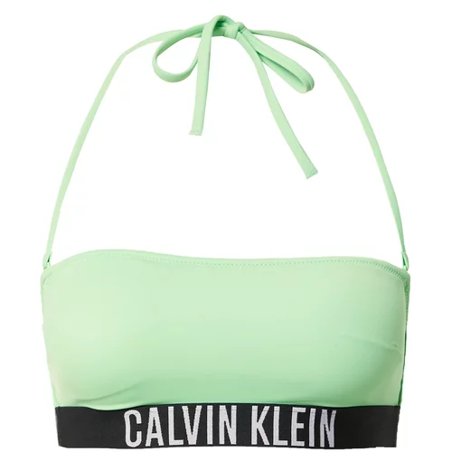 Calvin Klein Swimwear Bikini zgornji del jabolko / črna / bela
