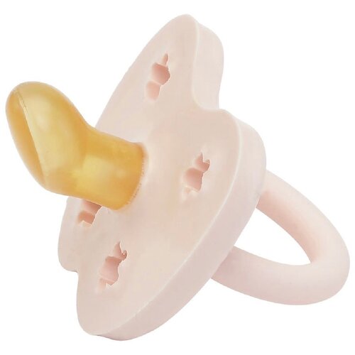 Kids&amp;amp;Sweets Hevea ortodontska cucla od prirodne gume (3-36 mes) puder roza Slike