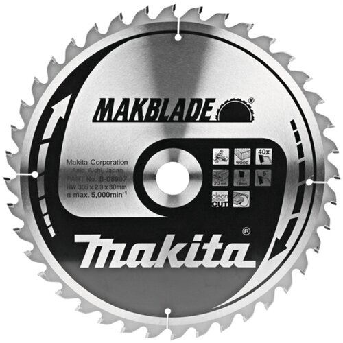 Makita žagin list TCT MAKBlade, 305x30 mm, 40z, B-08997 Cene