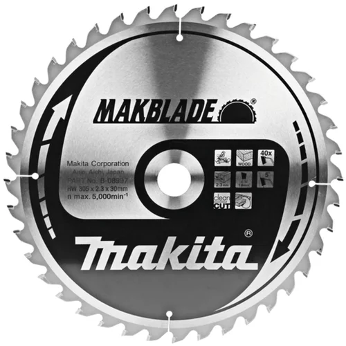 Makita žagin list TCT MAKBlade, 305x30 mm, 40z, B-08997