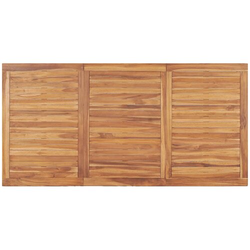  Vrtni blagovaonski set od 7 dijelova 180x90 cm masivno tikovino drvo Slike