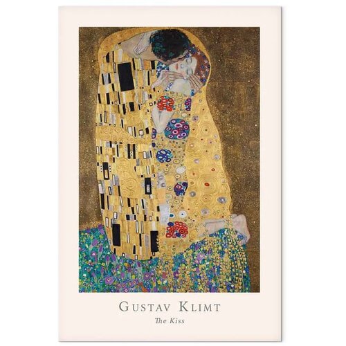  Slika - Gustav Klimt - The Kiss (1 Part) Vertical 60x90 Standard Slike