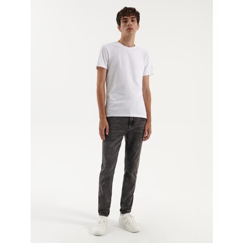 House - Traperice super skinny fit - Crna Slike