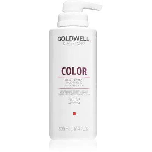 Goldwell dualsenses Color 60 Sec Treatment obnavljajuća maska za obojenu kosu 500 ml