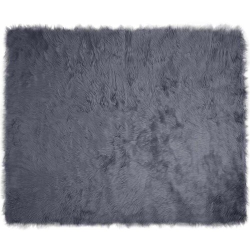 vidaXL Lažni Ovčji Tepih Antracit 200 x 280 cm Poliester Cene