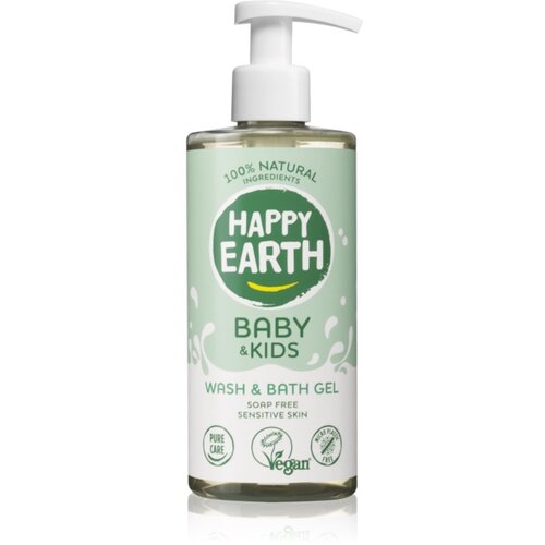 Happy Earth Baby & Kids 100% Natural Bath & Wash Gel gel za tuširanje 300 ml Cene