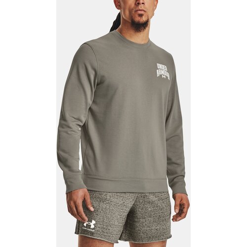 Under Armour Sweatshirt UA Rival Terry Graphic Crew-GRN - Men Slike