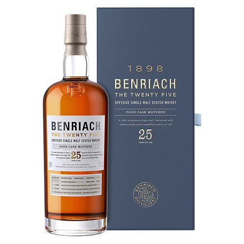 BenRiach 25YO Single Malt Whisky 46% viski Cene