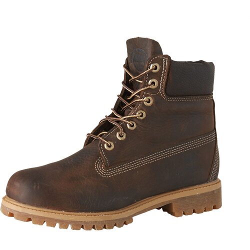 Timberland Gležnarji z vezalkami čokolada Slike
