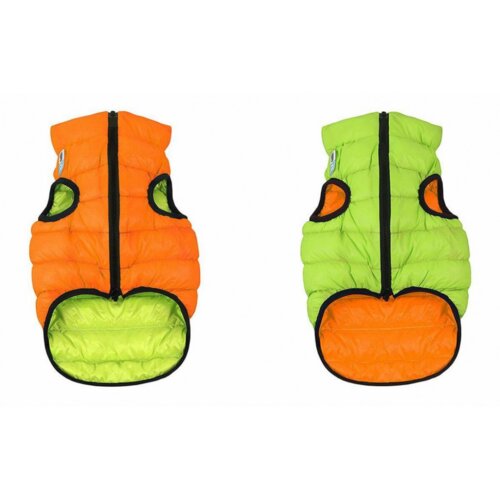 AIRY VEST jakna za pse sa dva lica orange&lime xs 30 Cene