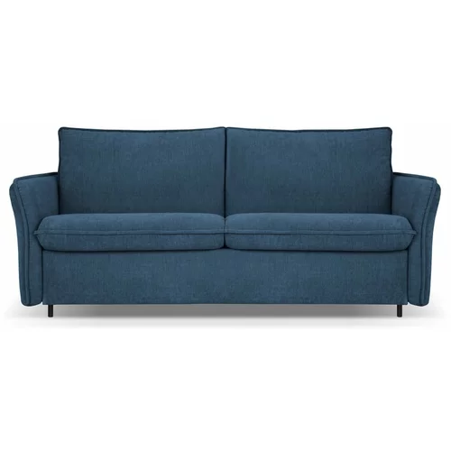 Micadoni Home Plava sklopiva sofa 166 cm Dalida –
