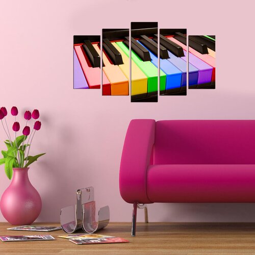 Wallity Set Slika 5MX-27, 5 Delova Cene