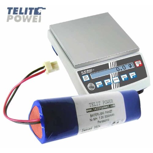 Telit Power Baterija NIMH 7.2V 2000mAh za vagu KERN CDS, KB-A01N Cene