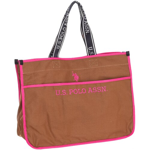 U.S. Polo Assn. Nakupovalne torbe BEUHX2831WUA-BROWN Večbarvna Slike