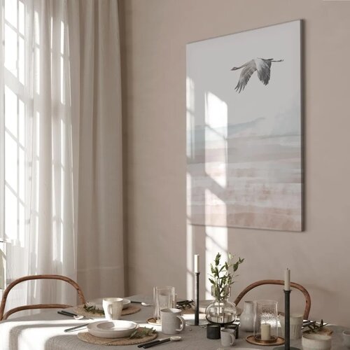 Slika - Crane\&amp;#039;s Flight (1 Part) Vertical 20x30 Na talijanskom platnu Slike