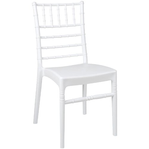 Stolica za venčanja Tiffany bela Comfort time 206W Slike