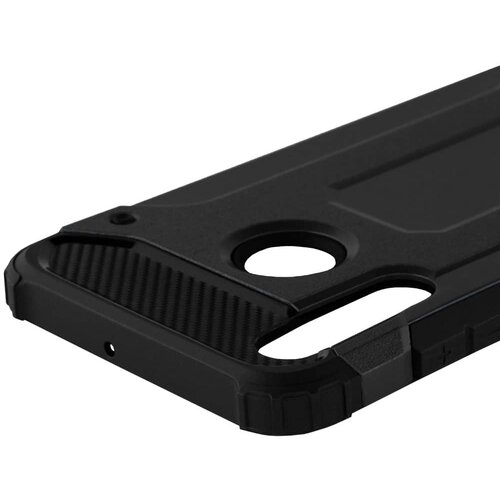 Techsuit Hybrid Armor za&amp;scaron;čitna maska za Huawei P30 lite / P30 lite New Edition &amp;ndash; črna Slike