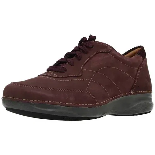 Clarks APPLEY TIE Bordo