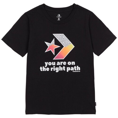 Converse Majice s kratkimi rokavi Traibazer Graphic Tee Črna Slike