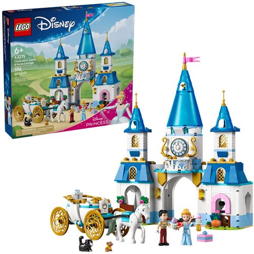 Lego Disney: Pepelkin grad in kočija s konjsko vprego Cene