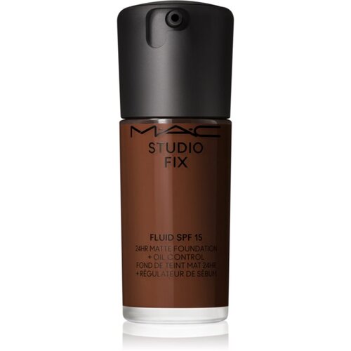 MAC Cosmetics Studio Fix Fluid SPF 15 24HR Matte Foundation + Oil Control matirajoči tekoči puder SPF 15 odtenek NW58 30 ml Cene