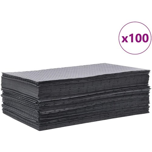 vidaXL Vpojne blazinice za olje 100 kosov sive barve 40x50 cm Cene