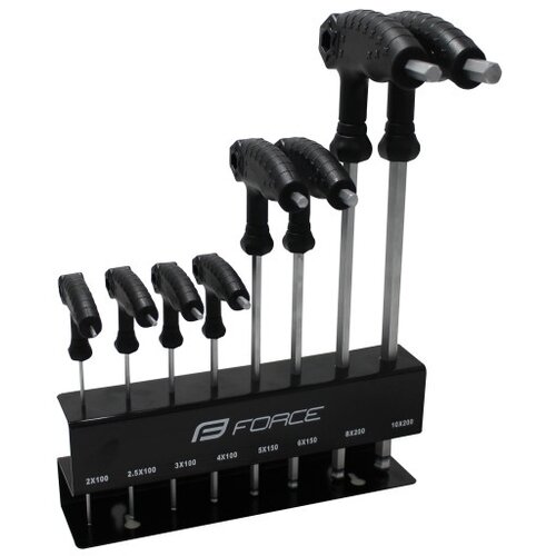 Force set od 8 t šestougaonih (imbus) ključeva 2-10mm sa stalkom ( 89510 ) Cene