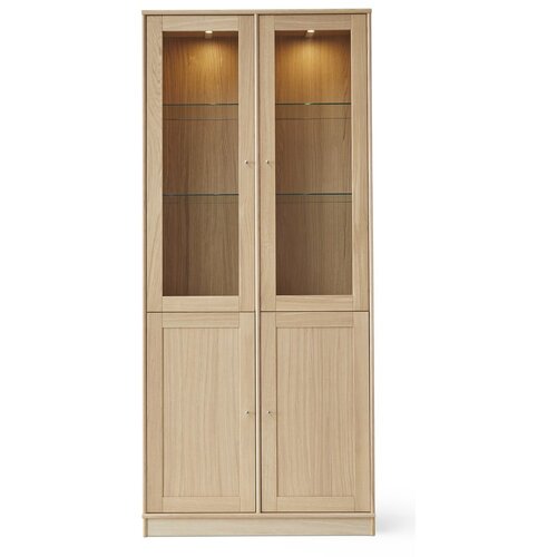 Hammel Furniture Vitrina s rasvjetom u dekoru hrasta 89x199 cm Mistral - Cijene