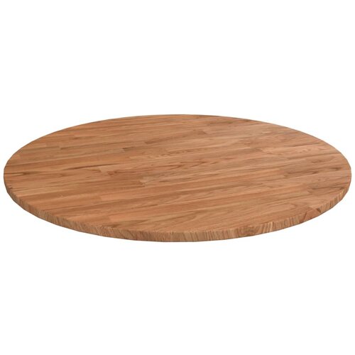 VidaXL Okrugla stolna ploča smeđa &amp;Oslash;60x1 5 cm tretirana hrastovina Slike