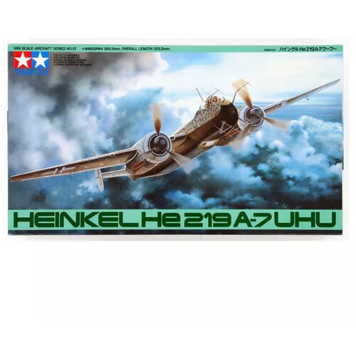 Tamiya model kit aircraft - 1:48 heinkel He219 A-7 uhu Cene