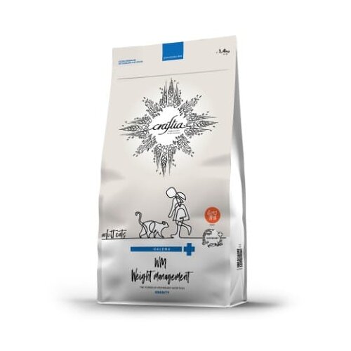 Craftia galena weight management adult cat all breeds - 1.4 kg Cene