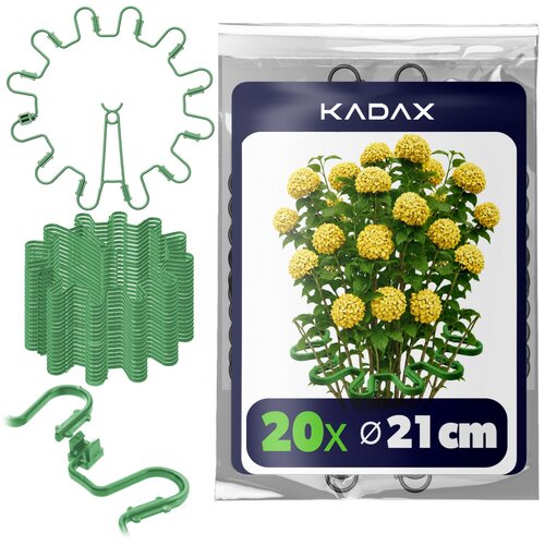 KADAX Sponka za rastline 6 mm, podpora za hortenzije, potonike, trave, rože, 20 kosov, (5000362541) Cene