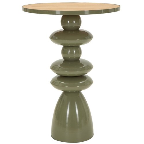 Mauro Ferretti Metalni okrugao pomoćni stol &amp;oslash; 45,5 cm Metal Console &amp;ndash; Slike