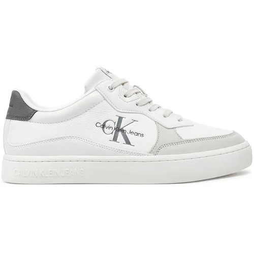 Calvin Klein Jeans Superge Classic Cupsole Low Lth Ml YM0YM00885 Bela