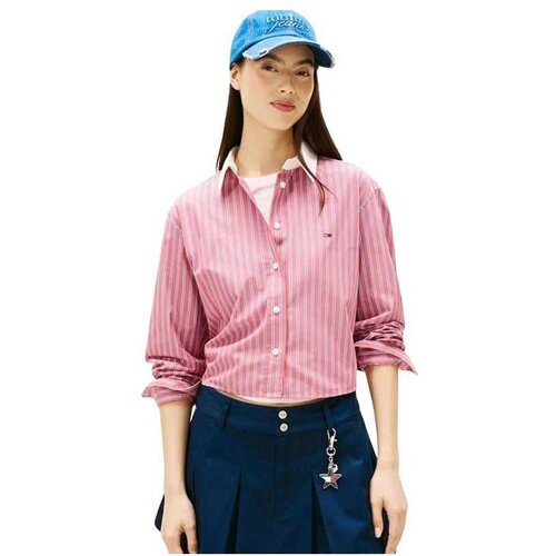 Tommy Hilfiger crop fit ženska ko&scaron;ulja Cene