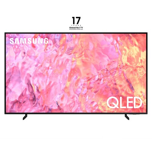Samsung QLED televizor QE75Q60CAUXXH, 4K Ultra HD, Smart TV, Quantum HDR, AirSlim, Kvantni HDR, Crni **MODEL 2023** | Eponuda.ba