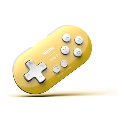 8BitDo Zero 2 Bluetooth Controller Yellow Edition