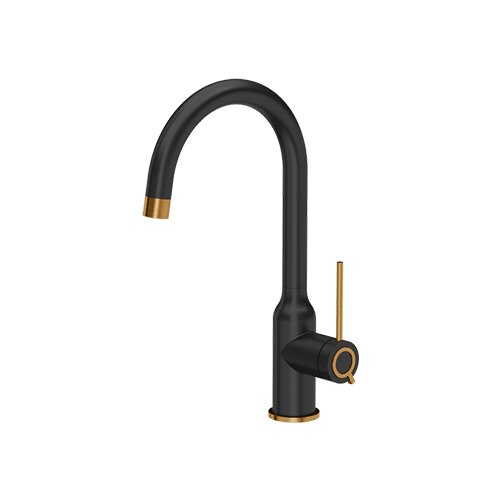 Quadron slavina INGRID čisto crna/nano PVD bakar Cijene