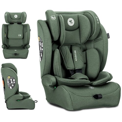 Lorelli auto sediste adventure i-size (76-150cm) - green (yc13) ( 10071952602 ) Slike
