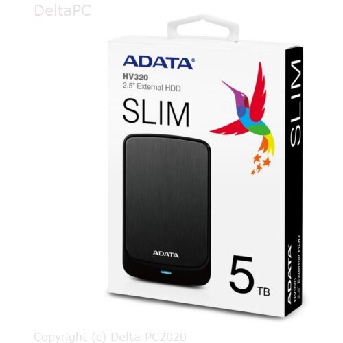 HDD EXT 5TB AD HV320 USB 3.1 Black Slike