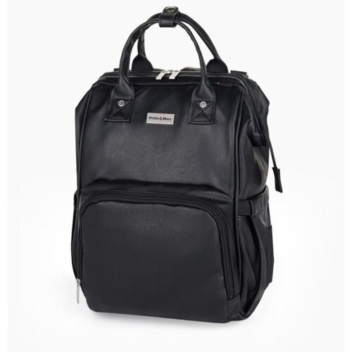 Petite&amp;amp;Mars Ruksak za pelene Jasper, Apsolute Black Slike