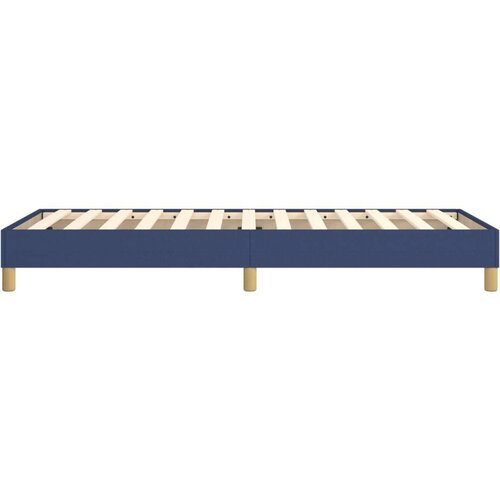  Za krevet s oprugama plavi 90 x 200 cm od tkanine Slike